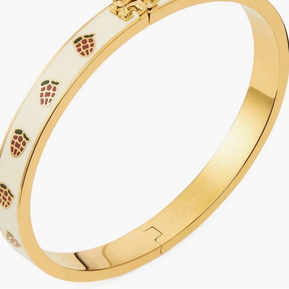 Tory Burch Kira Ground Off Raspberry Bracelet NEW - Picture 8 of 8